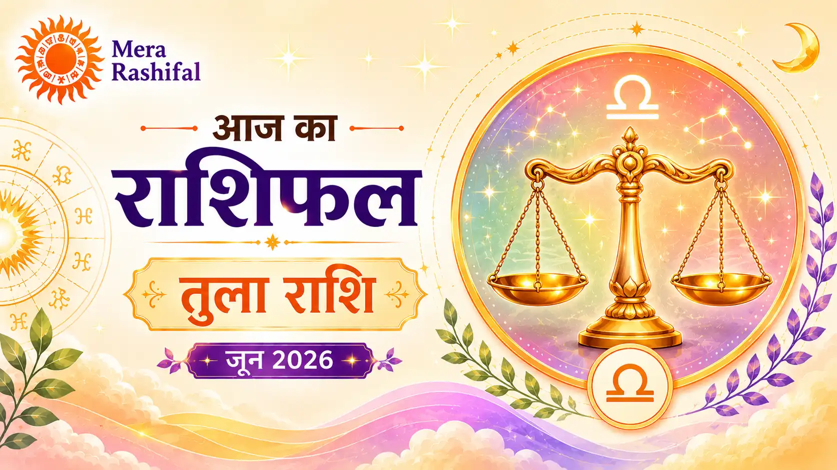 Tula-Libra Aaj Ka Rashifal June 2026