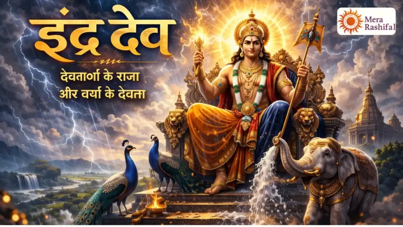 Indra Dev King of Gods and God of Rain